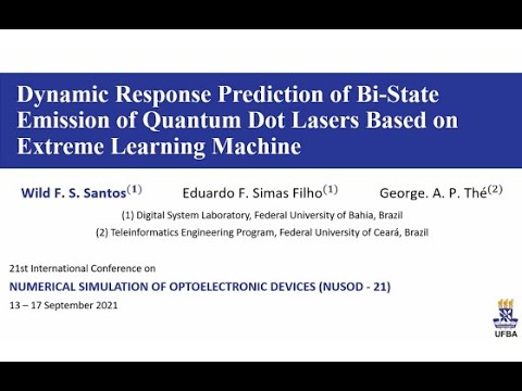 21MM05 Dynamic Response Prediction of Quantum-Dot Lasers Based on Extreme Learning Machine