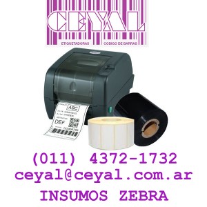 ETIQUETAS ZEBRA TLP 2844 CARACTERISTICAS