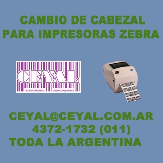 Departamento de reparacion de Impresoras codigos de barras zebra Gk420t (011) 4372 1732 Arg.