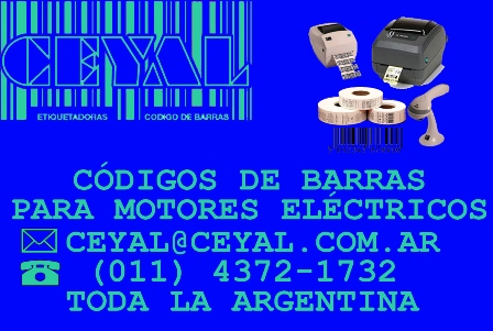 offset códigos de barras pyme Enviamos Argentina