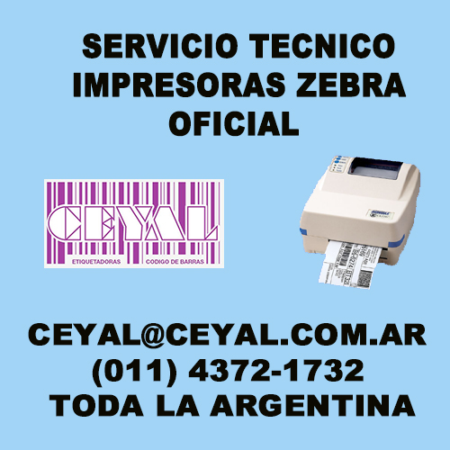 Usb serial y paralelo impresora Zebra (011) 4372 1732 GBA
