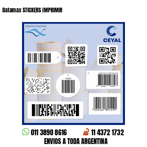 Datamax STICKERS IMPRIMIR