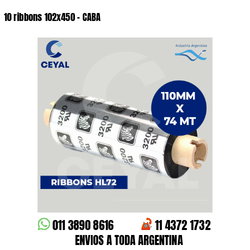 10 ribbons 102×450 – CABA