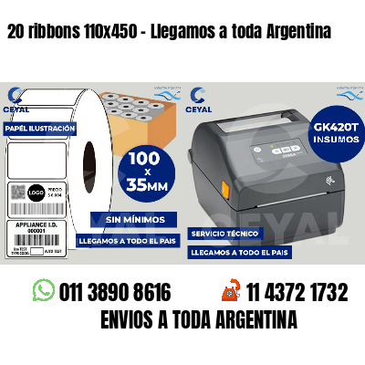 20 ribbons 110x450 - Llegamos a toda Argentina