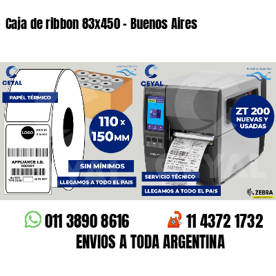 Caja de ribbon 83x450 - Buenos Aires