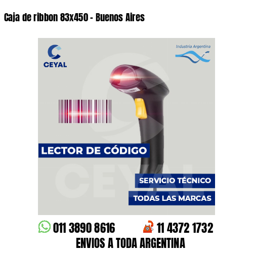 Caja de ribbon 83x450 - Buenos Aires