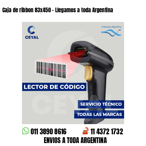 Caja de ribbon 83x450 - Llegamos a toda Argentina