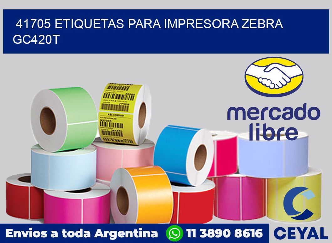 41705 Etiquetas Para Impresora Zebra Gc420t Etiquetadora Manual Argentina 4270