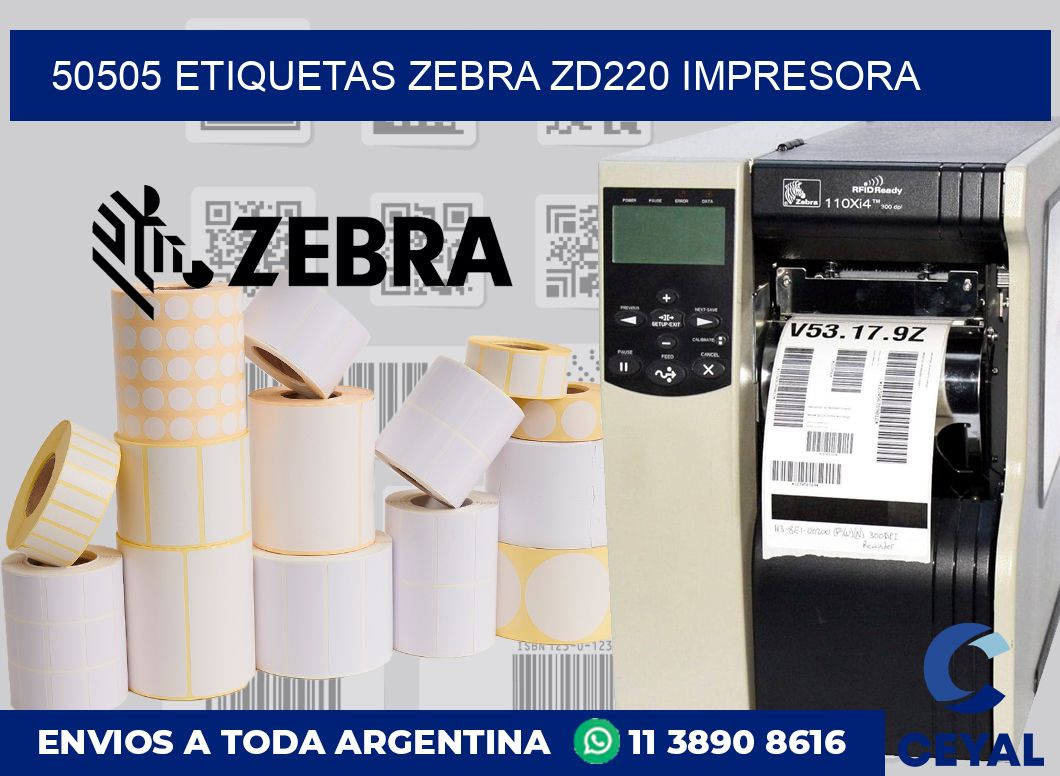 50505 Etiquetas Zebra Zd220 Impresora Etiquetadora Manual Argentina 2332