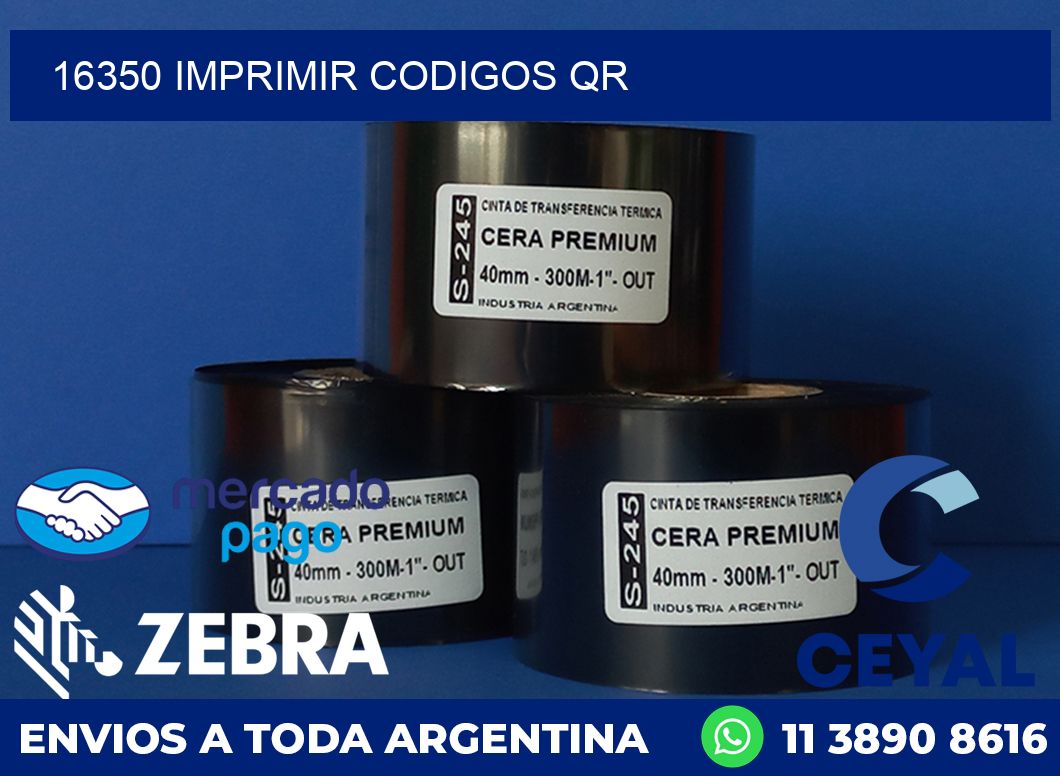 16350 IMPRIMIR CODIGOS QR