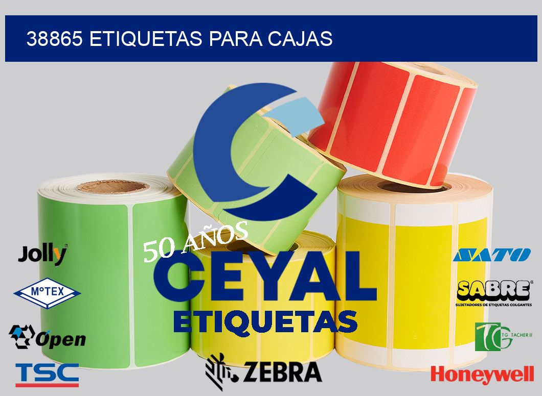 38865 ETIQUETAS PARA CAJAS