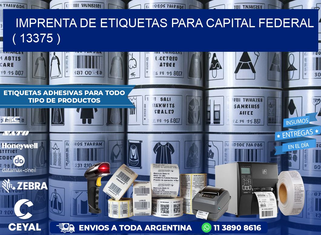 imprenta de etiquetas para capital federal  ( 13375 )