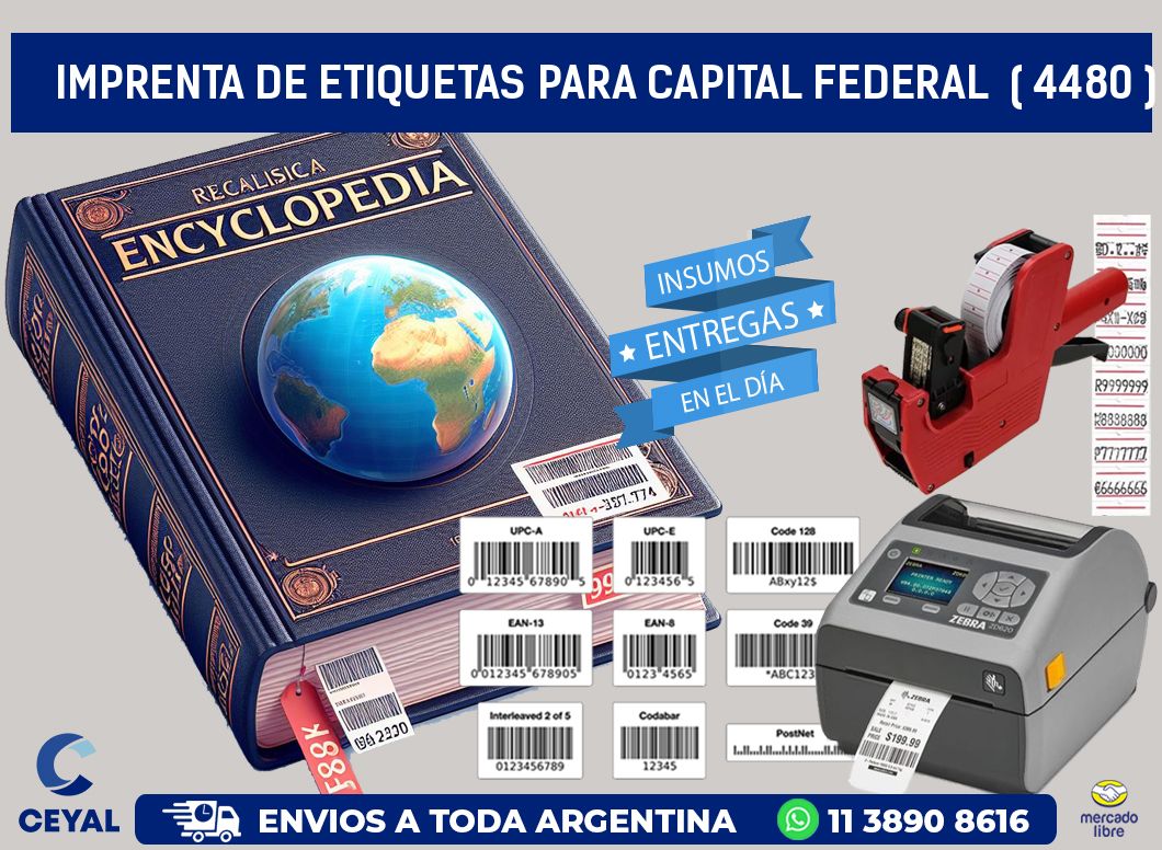 imprenta de etiquetas para capital federal  ( 4480 )