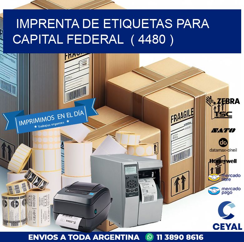 imprenta de etiquetas para capital federal  ( 4480 )