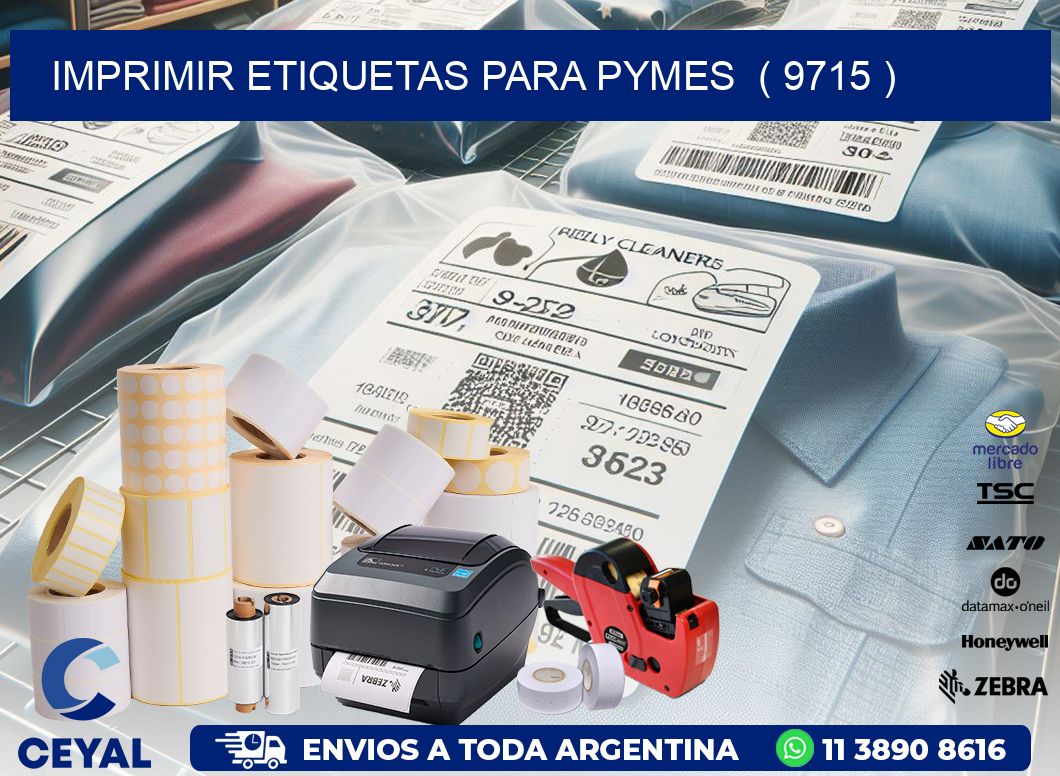 imprimir etiquetas para pymes  ( 9715 )