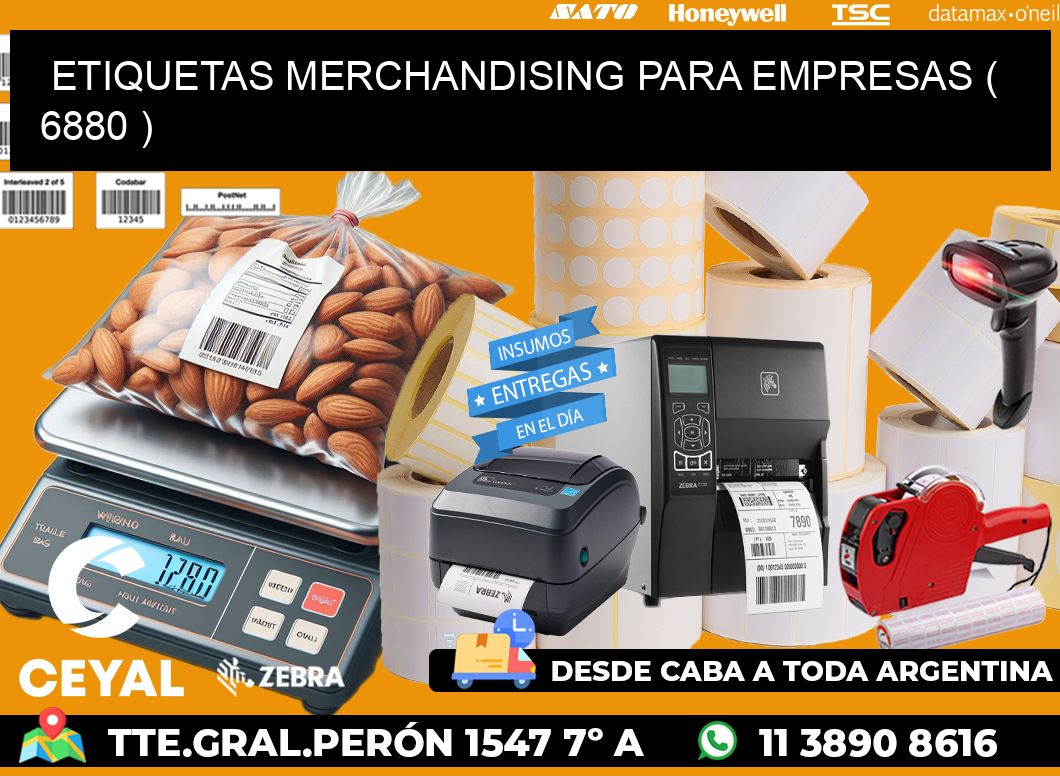 ETIQUETAS MERCHANDISING PARA EMPRESAS ( 6880 )