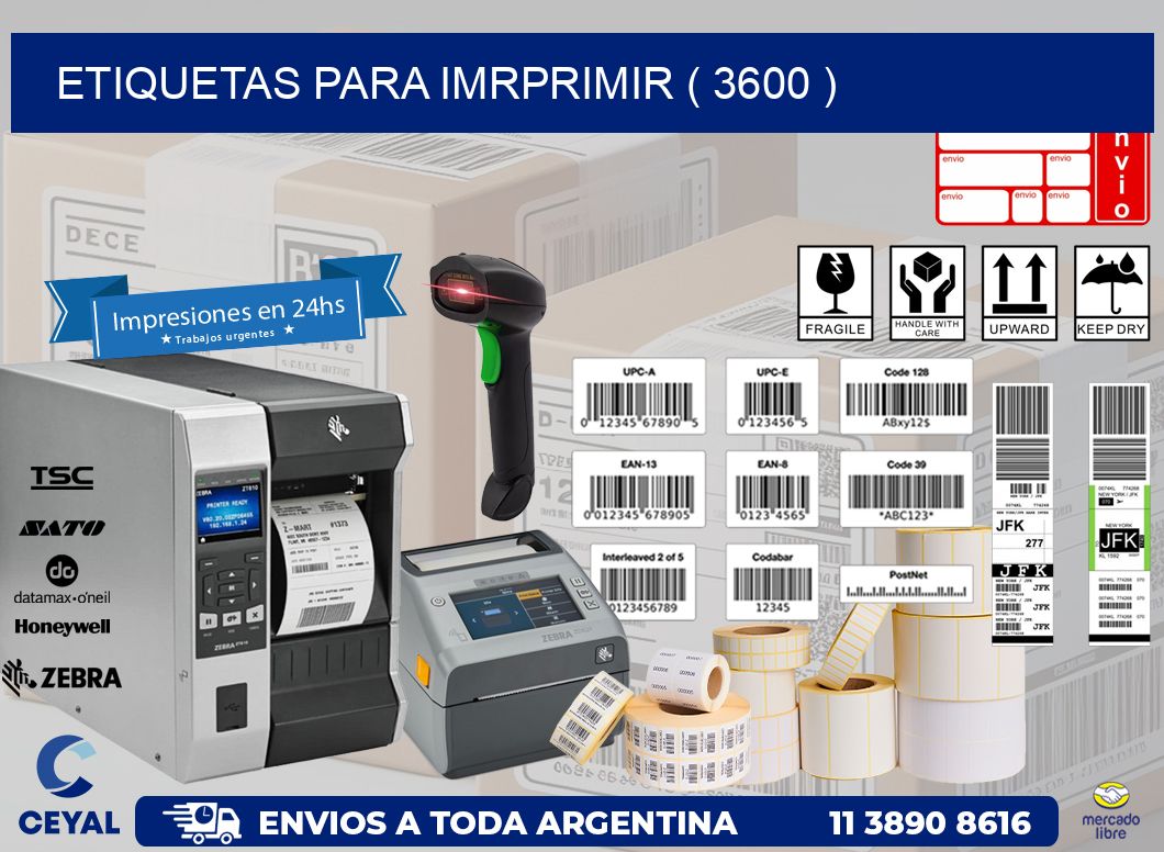 ETIQUETAS PARA IMRPRIMIR ( 3600 )