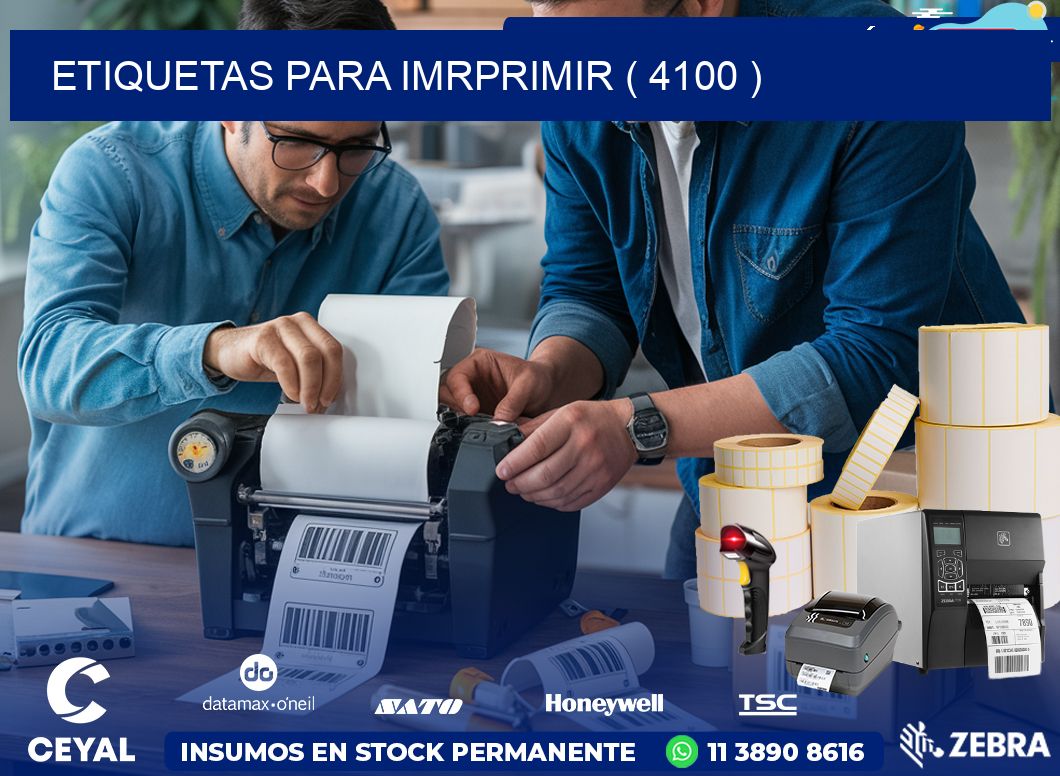 ETIQUETAS PARA IMRPRIMIR ( 4100 )