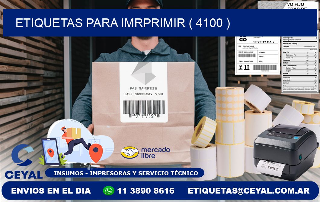 ETIQUETAS PARA IMRPRIMIR ( 4100 )