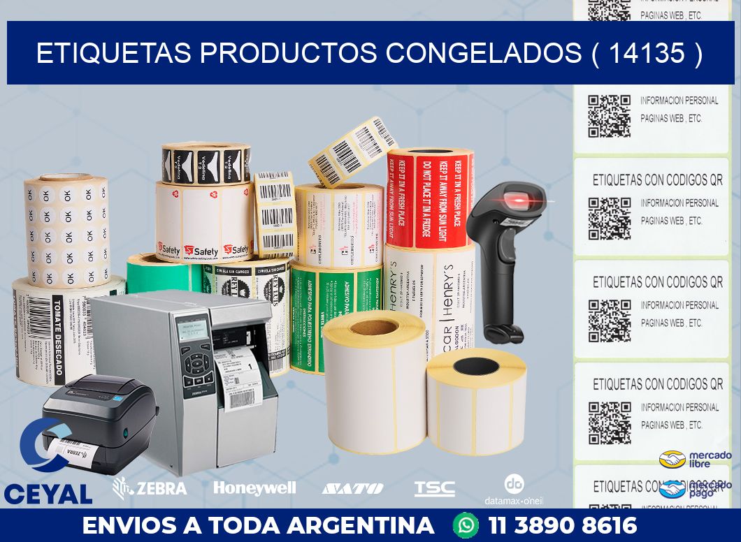 ETIQUETAS PRODUCTOS CONGELADOS ( 14135 )