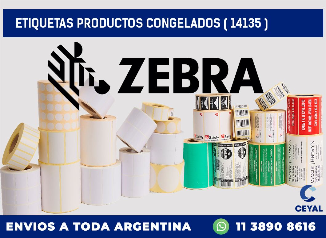 ETIQUETAS PRODUCTOS CONGELADOS ( 14135 )