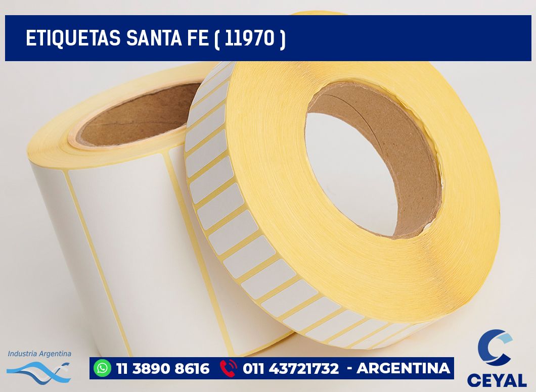 ETIQUETAS SANTA FE ( 11970 )