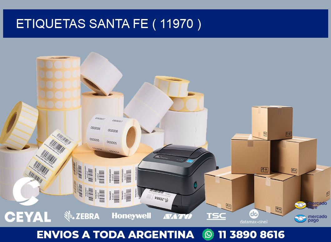 ETIQUETAS SANTA FE ( 11970 )