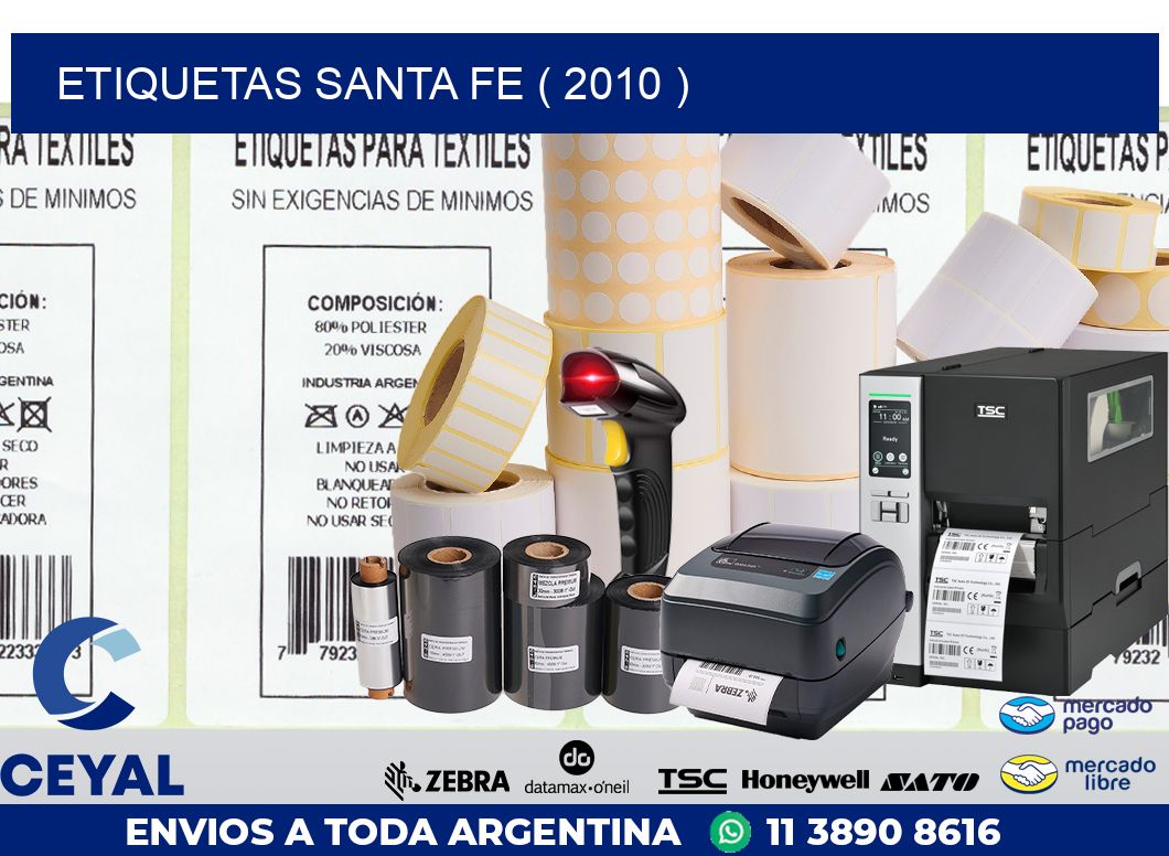 ETIQUETAS SANTA FE ( 2010 )