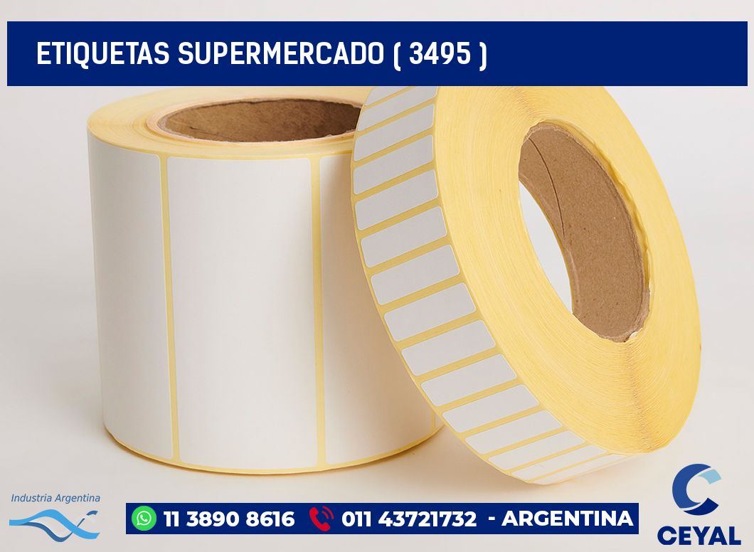 ETIQUETAS SUPERMERCADO ( 3495 )