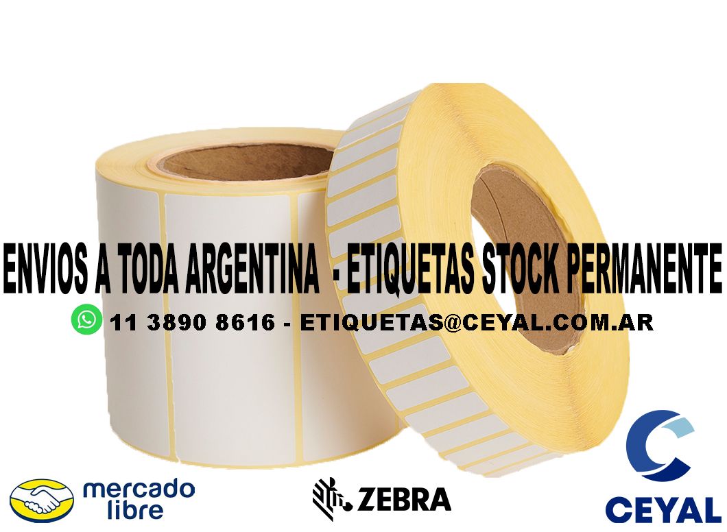 900 ETIQUETAS RIBBON 23 x 77