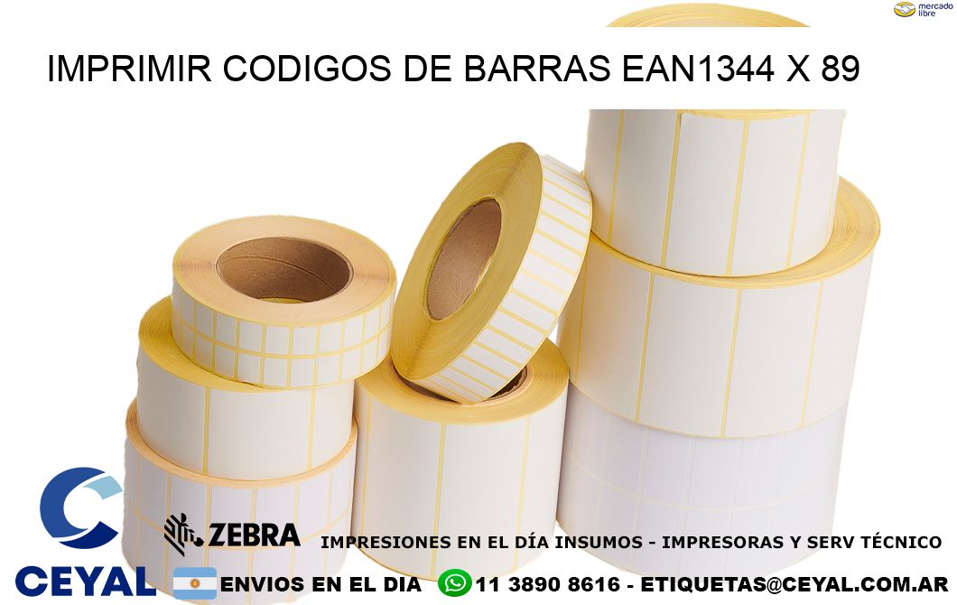 IMPRIMIR CODIGOS DE BARRAS EAN1344 x 89