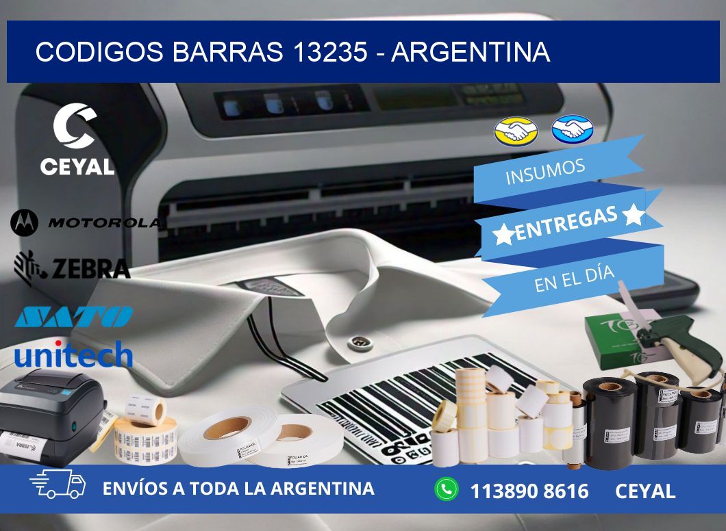 CODIGOS BARRAS 13235 – ARGENTINA