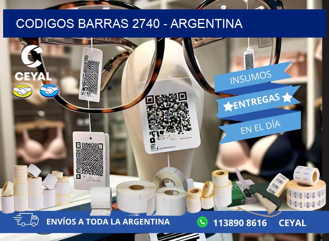 CODIGOS BARRAS 2740 – ARGENTINA