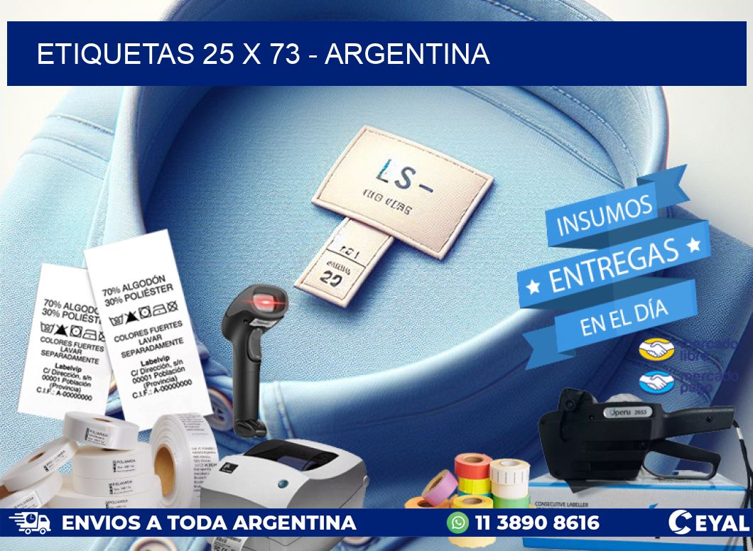 ETIQUETAS 25 x 73 – ARGENTINA