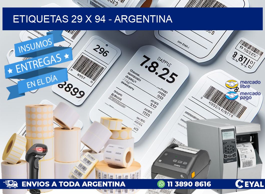 ETIQUETAS 29 x 94 – ARGENTINA