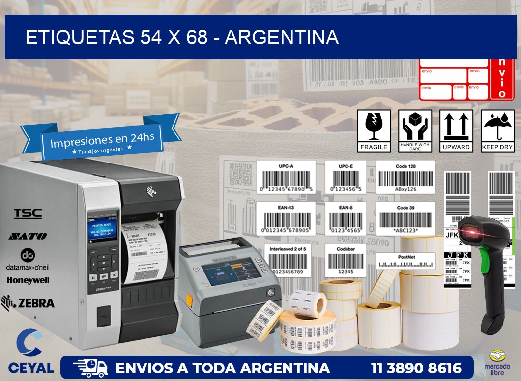 ETIQUETAS 54 x 68 – ARGENTINA