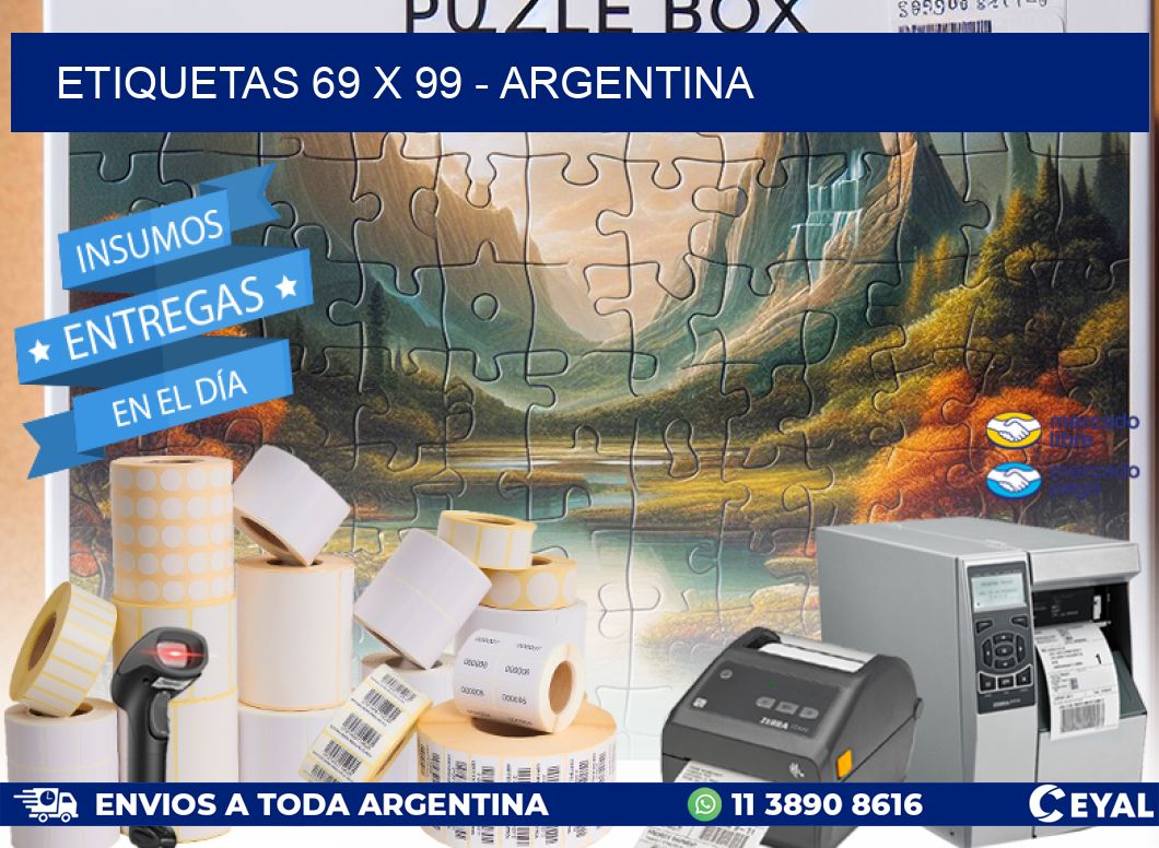 ETIQUETAS 69 x 99 - ARGENTINA