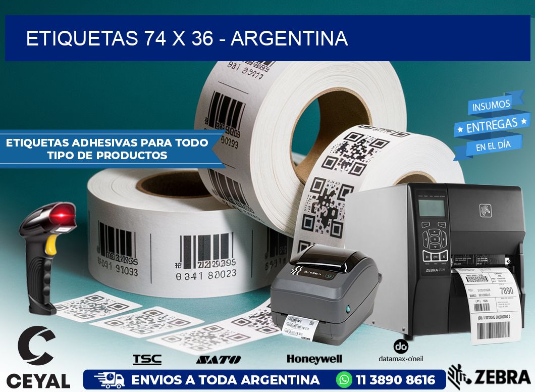 ETIQUETAS 74 x 36 – ARGENTINA