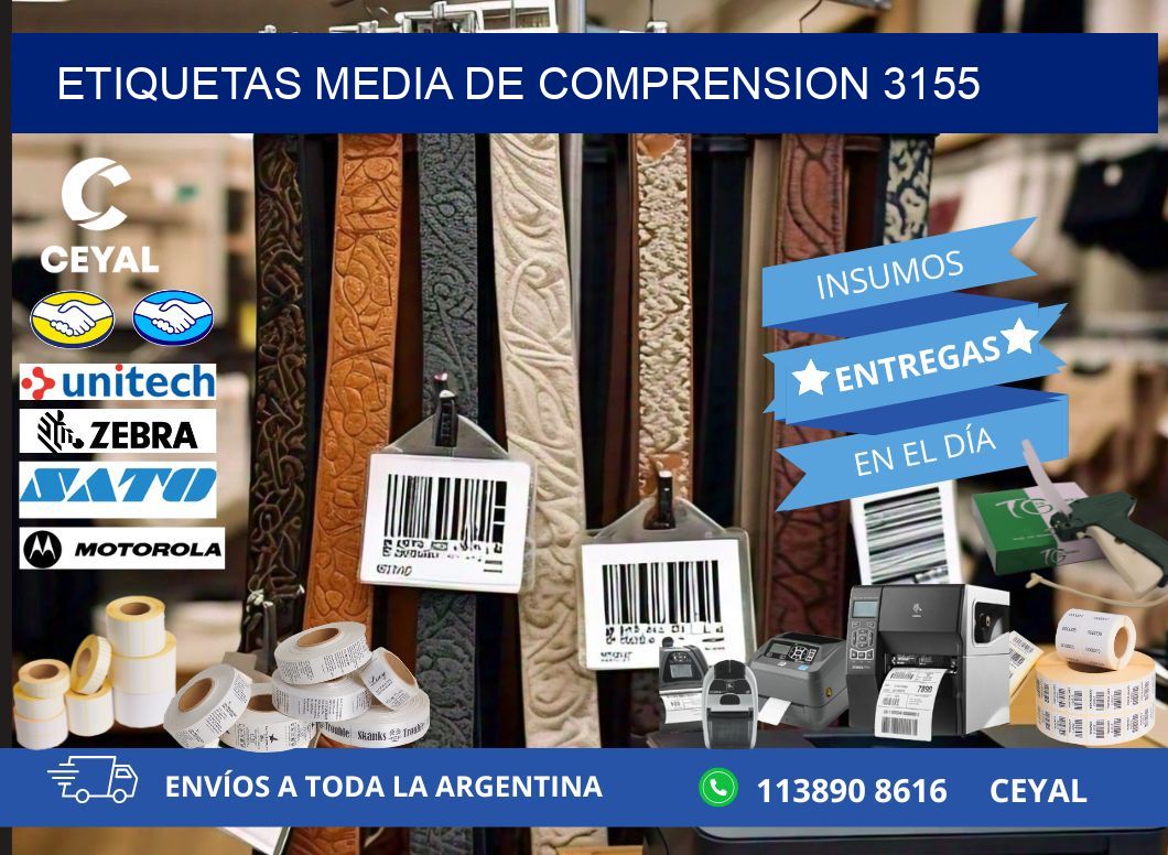 ETIQUETAS MEDIA DE COMPRENSION 3155