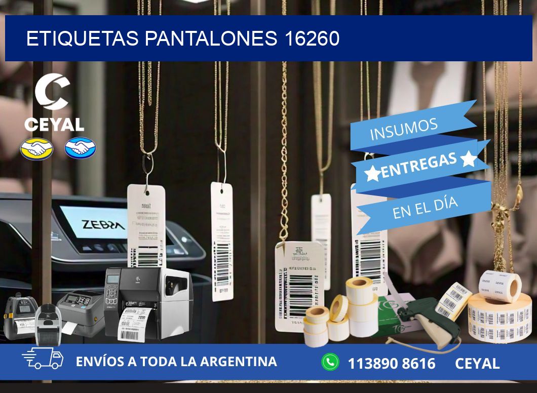 ETIQUETAS PANTALONES 16260