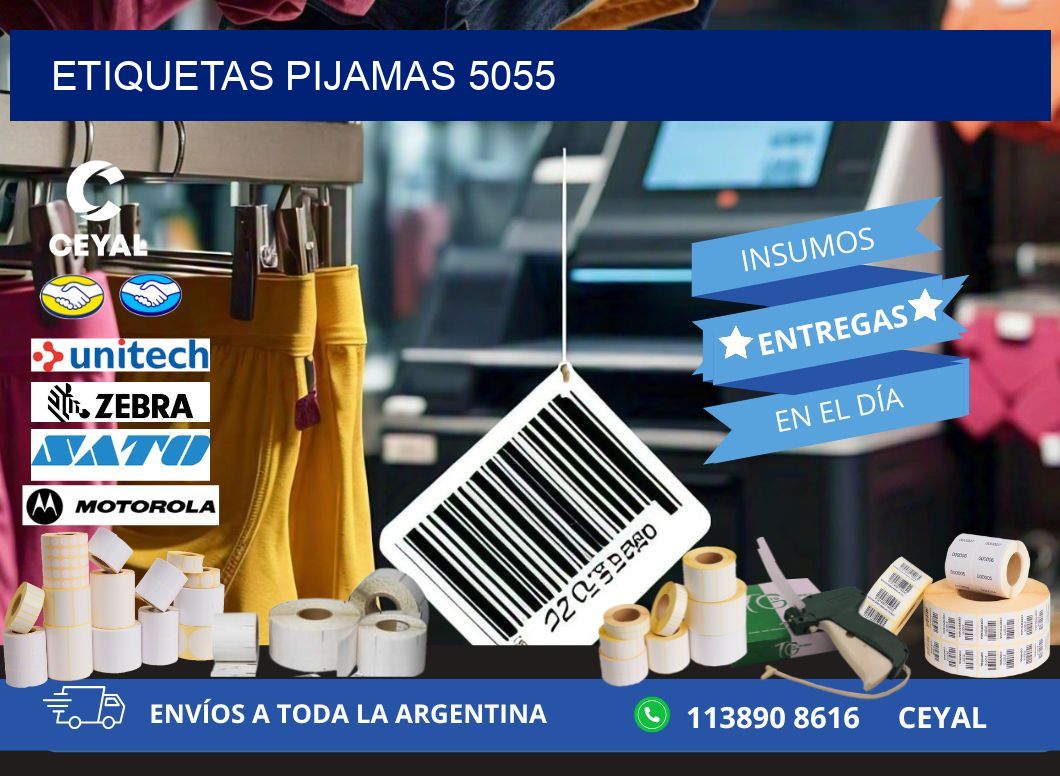 ETIQUETAS PIJAMAS 5055