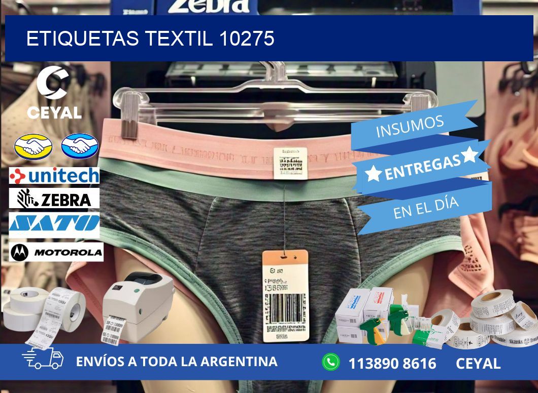 ETIQUETAS TEXTIL 10275