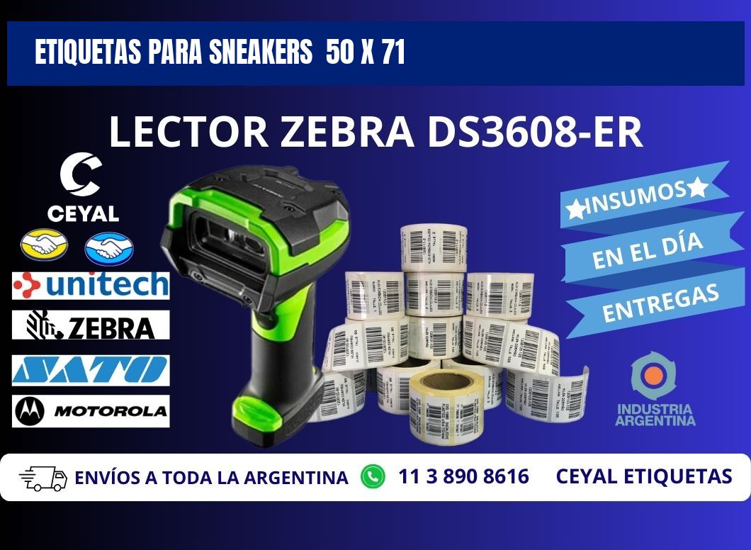 ETIQUETAS PARA SNEAKERS  50 x 71