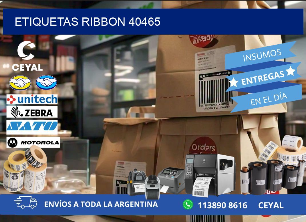 ETIQUETAS RIBBON 40465