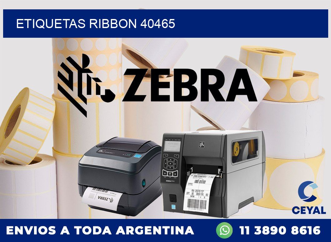 ETIQUETAS RIBBON 40465