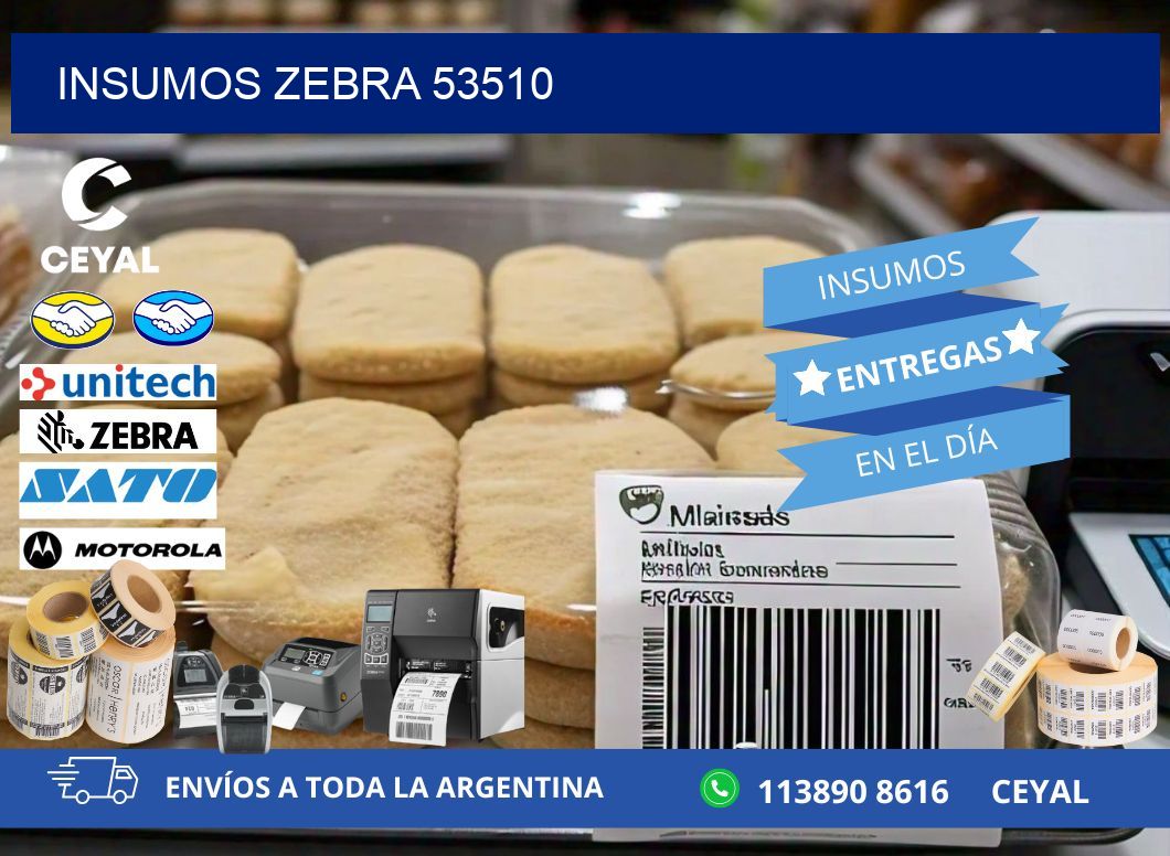 INSUMOS ZEBRA 53510