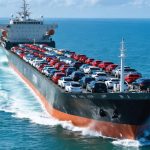 Mighty Car Carrier sveta pluje z 7.000 EV na prebojnem potovanju v Brazilijo