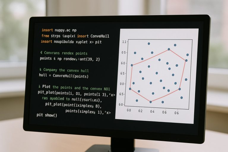 Algoritmul Qhull: Dezvăluind Precizia în Calculul Hull-ului Convex